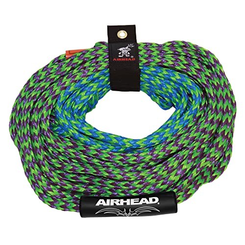 Tow Rope Rope for Towable Tubes Multi, 9/16" One Size 1-4 Rider