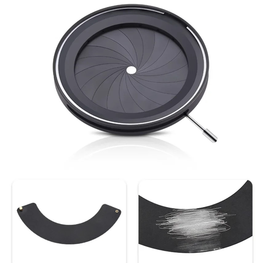 SK60 4-60mm Adjustable Iris Diaphragm 82OD Manual Variable Aperture Module