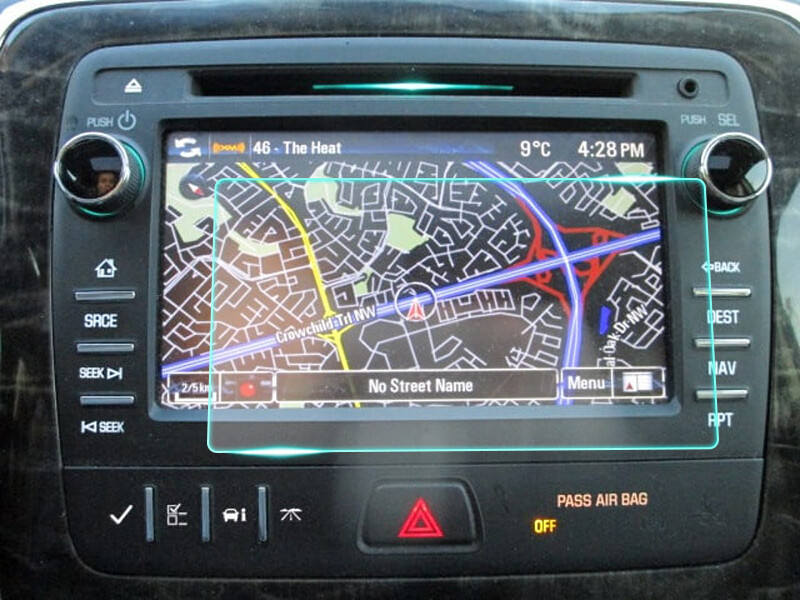 Crystal Clear Screen Protector for 2013 Buick Enclave Vehicle Navigation