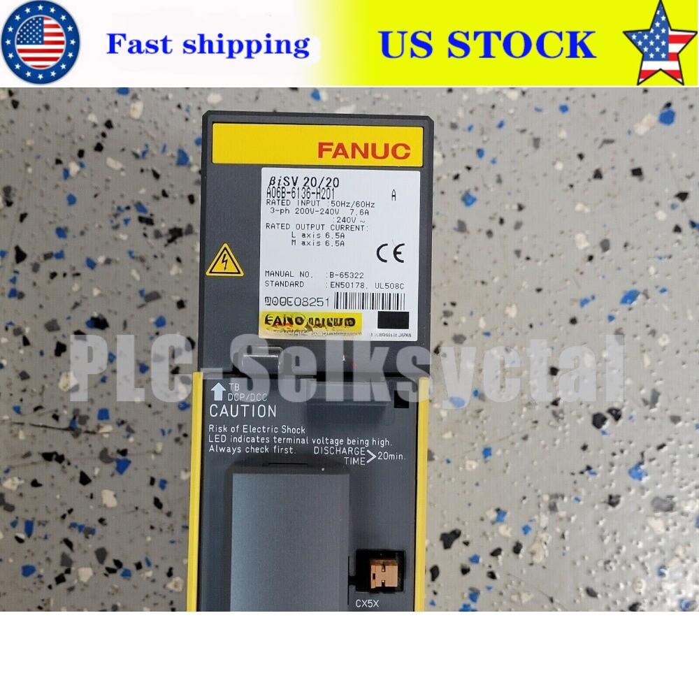 1PC FANUC A06B-6136-H201 Servo Drive A06B6136H201 New In Box Expendited Shipping