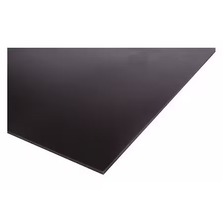 Zoro Select Ps-Uhmw-Rcy-16 Black Uhmw Sheet Stock 24" L X 12" W X 0.500" Thick,
