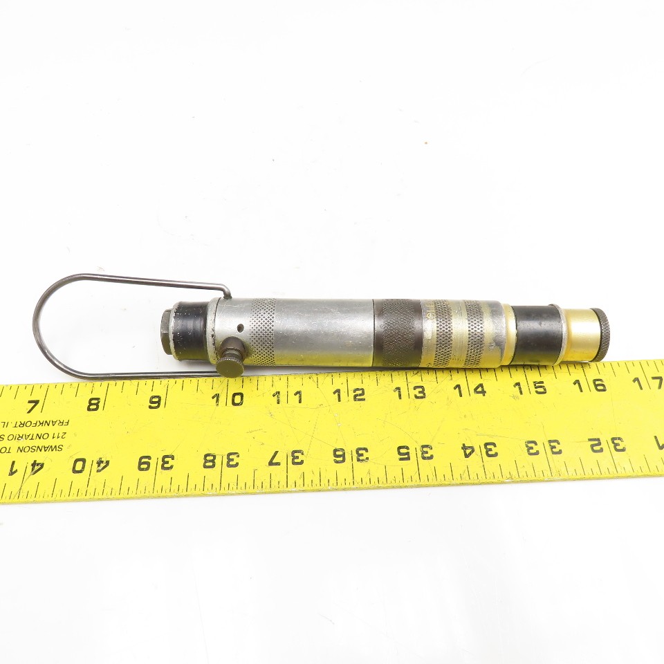 Cleco 4RSA10 Inline Pneumatic Adjustable Torque Nutrunner Screwdriver 1/4" Drive