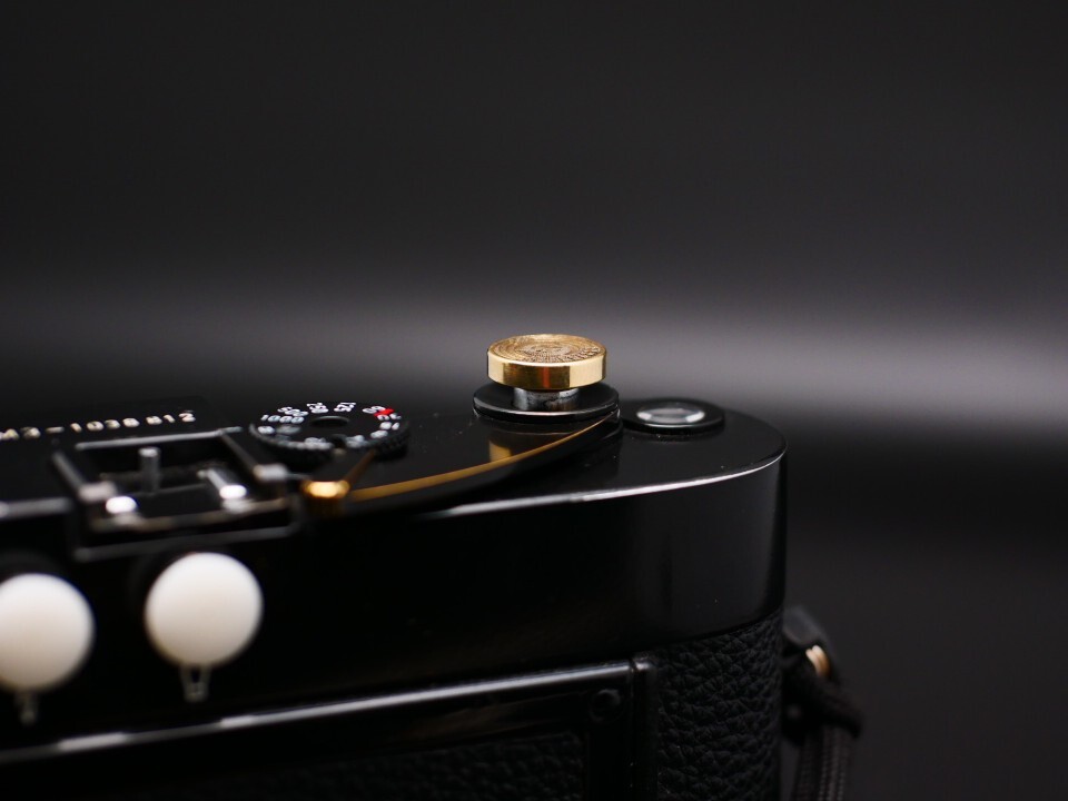 Brass Copper Camera Shutter Release Button For Leica m1/2/3/4/5/6/7/8/9/10/11