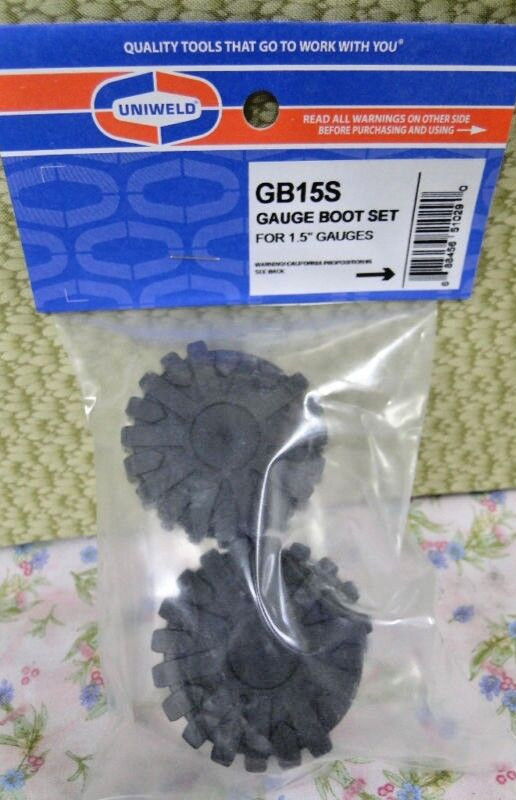 Uniweld, Welding Gauge 1.5" Boot Protector Set GB15S