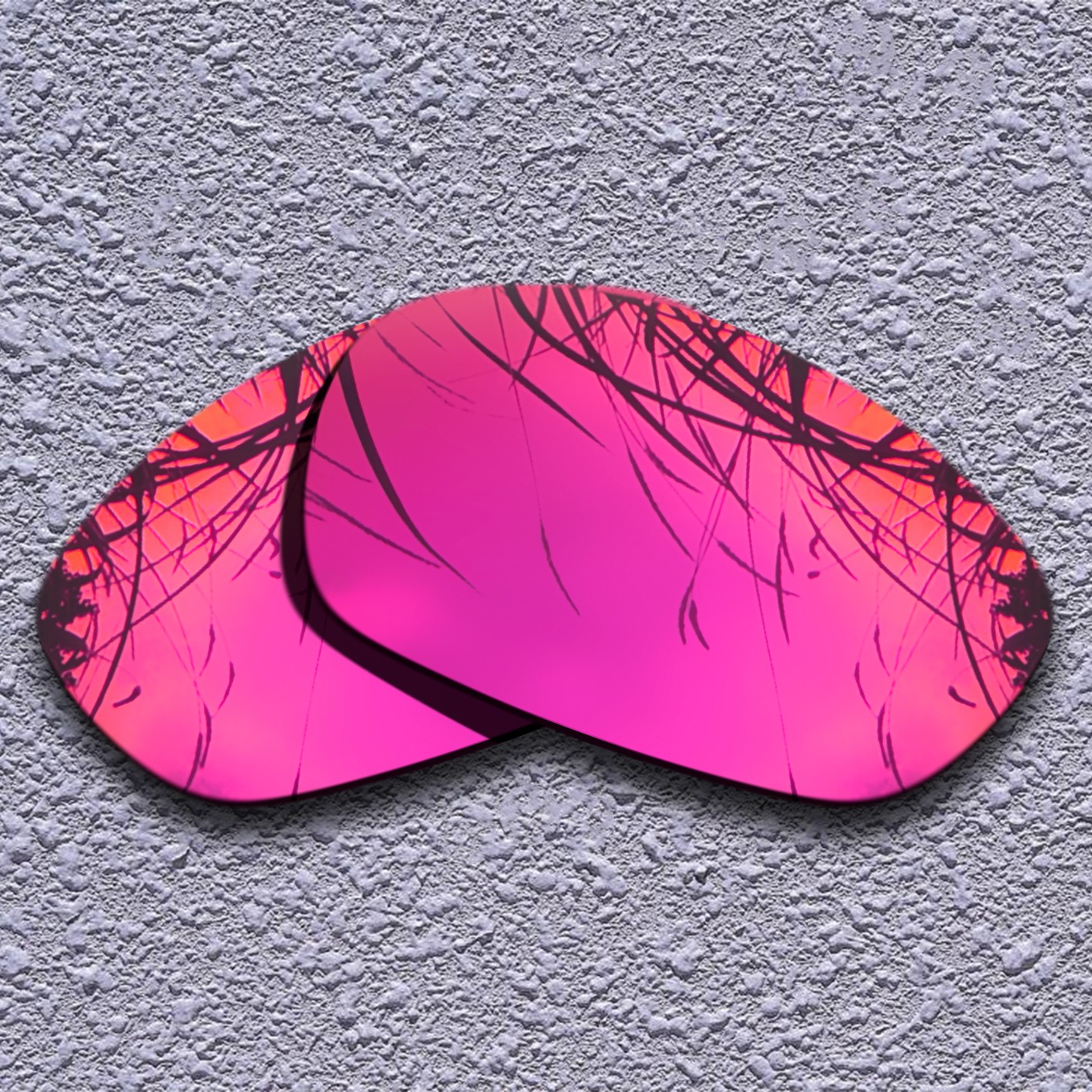 Purple Red Replacement Lenses For-Oakley Splice Polarized Anti-scratch