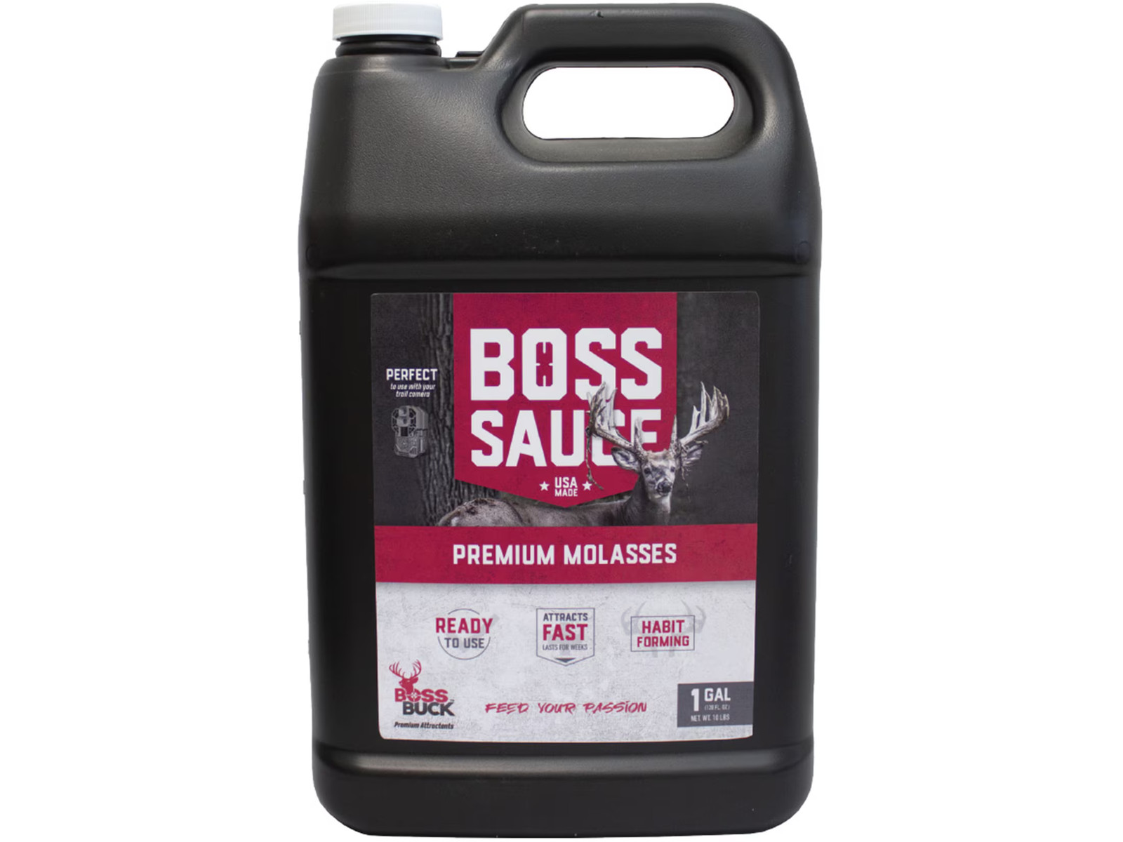Boss Buck Boss Sauce Premium Molasses Liquid Mineral Attractant 1 Gallon