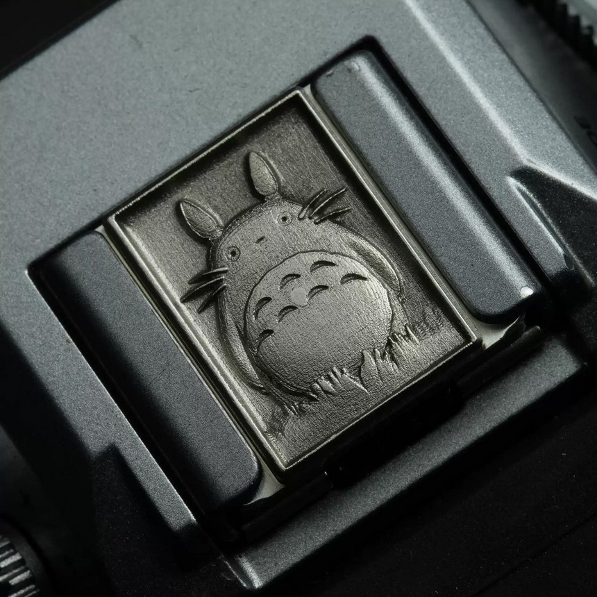 Metal Camera Hot Shoe Cover Cap Totoro For Fujifilm Canon Sony Leica Nikon Ricoh