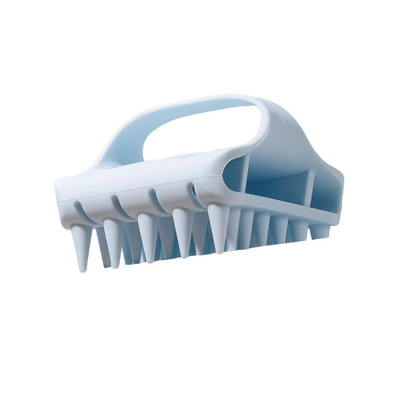 Silicone Scalp Massager Brush, Shampoo Hair Scrubber for Itch Relief