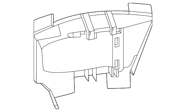 Genuine Nissan Blind Spot Detection System Warning Sensor Bracket 284H6-7LA0B