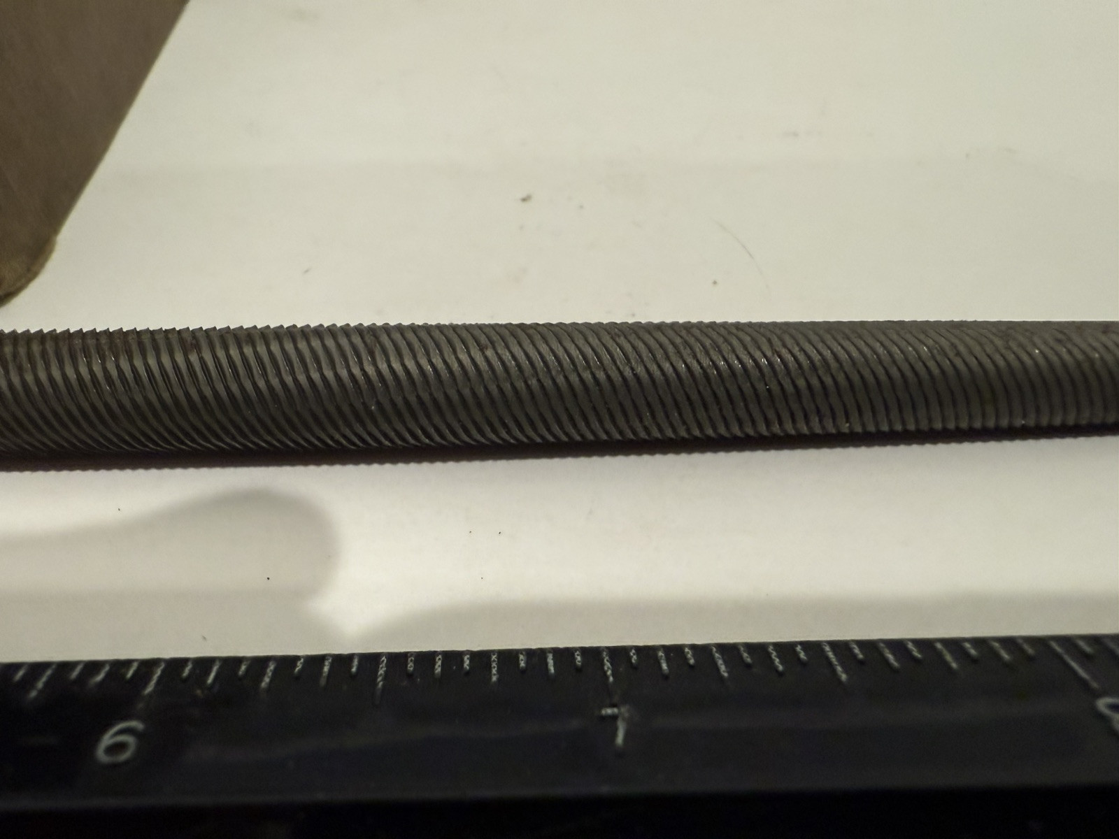 New Vintage Heller 10” Round File, Second Cut