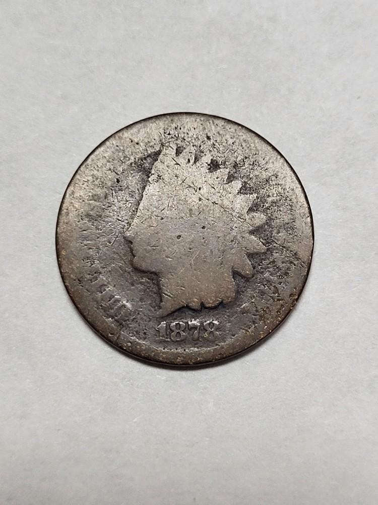 1878 Indian Head Cent  CHEAP !!!