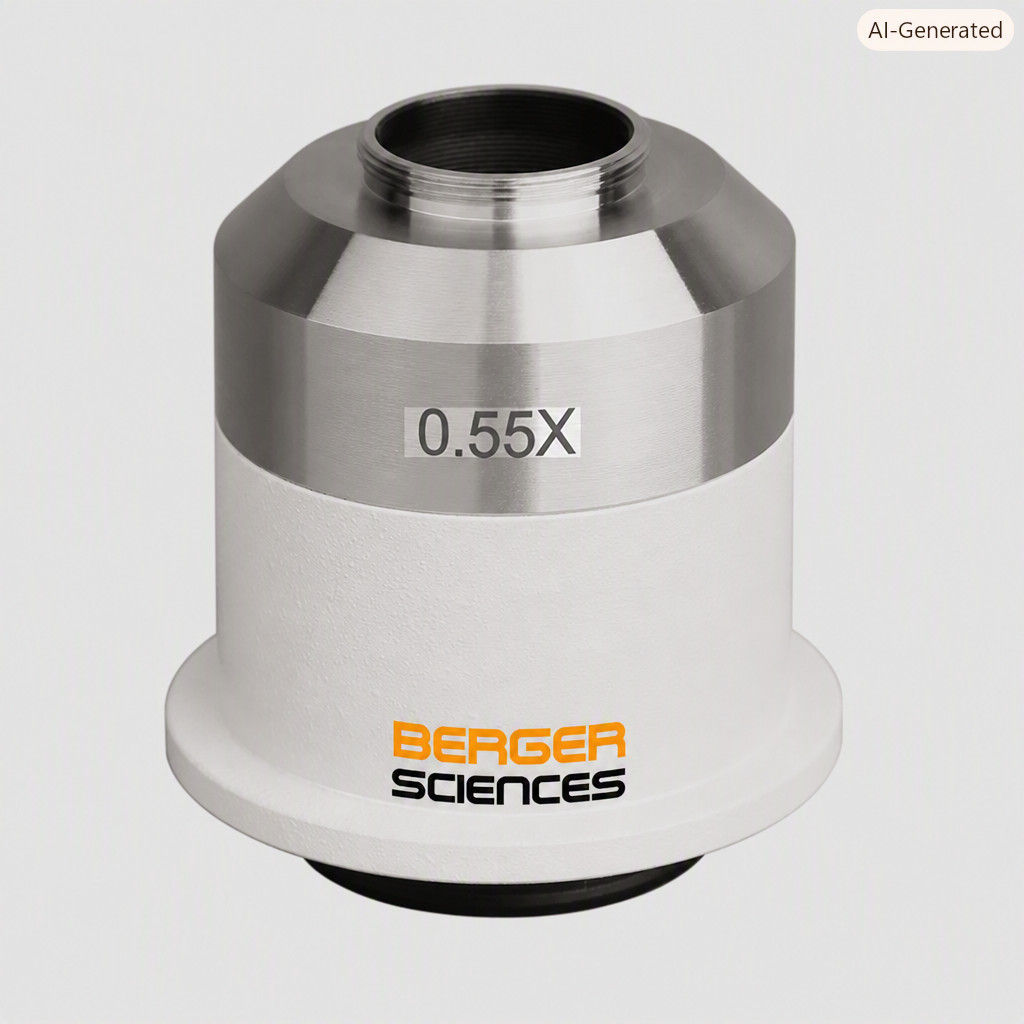 0.55X Adjustable C-Mount Camera Adapter TV Tube for Nikon Microscopes - USA Ship