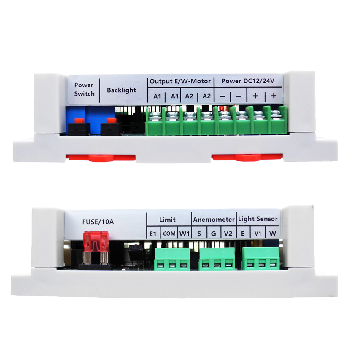 Single/Dual Axis Solar Electronic Controller +Anemometer +Light Sensor+IR Remote