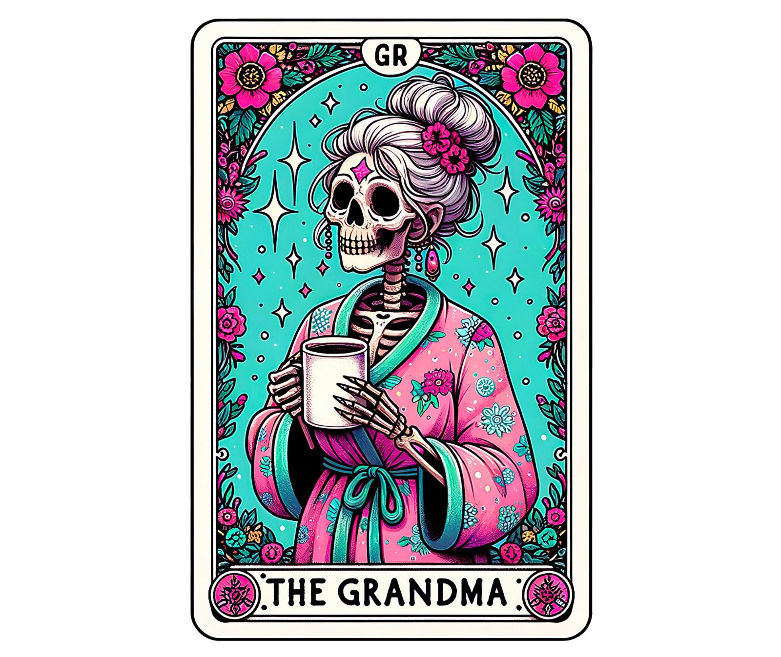 The Grandma, Mouse Pad, Sublimated, Can Personalize, Made to Order (mp309)
