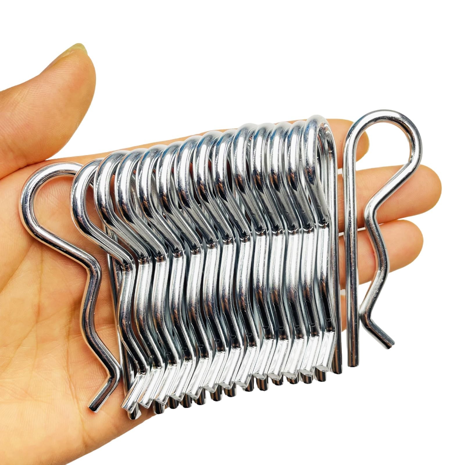 Jongdari 15pcs Cotter Pins, Heavy Duty Large Stainless Steel Locking Hardware...