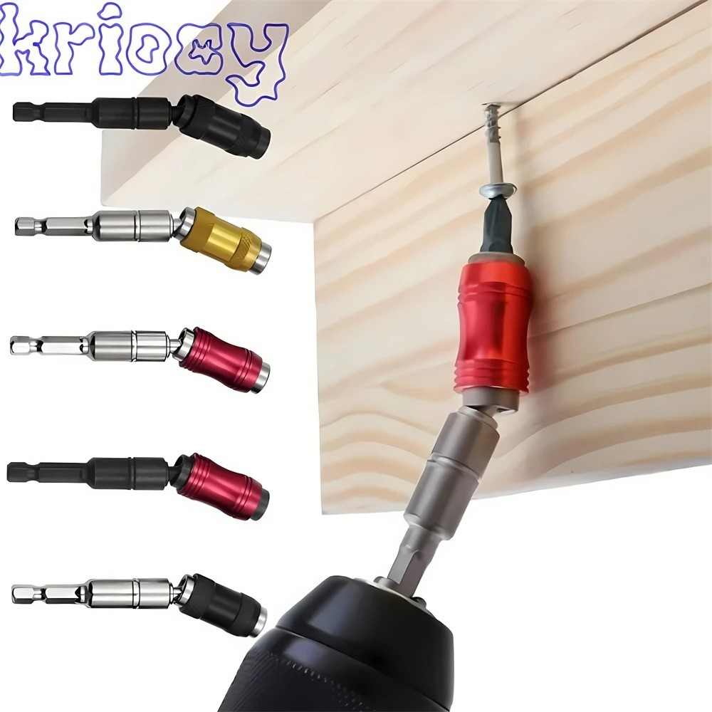 1pc Magnetic Swivel Drill Bit Holder – 1/4" Hex Pivot Extension Tool - NEW