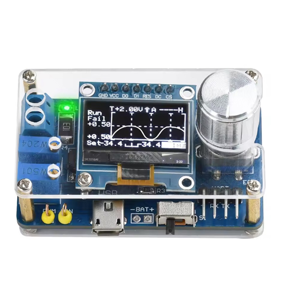 DIY Mini Digital Oscilloscope Electronic Kit STC Soldering Practice Project Kit