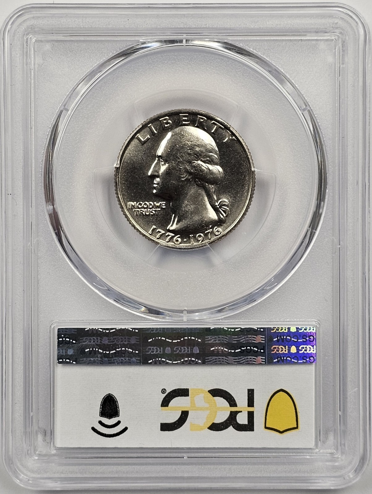 1976 Washington Quarter MS65 Clad