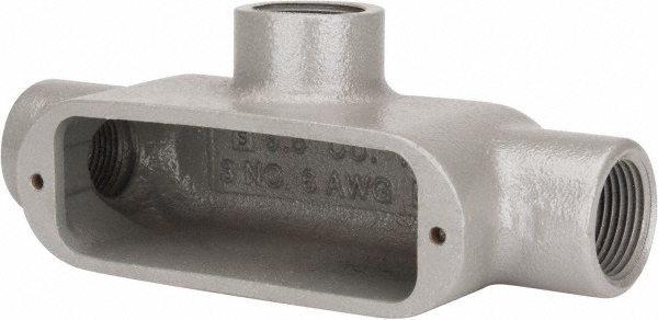 Hubbell Killark Form 35, T Body, 3/4" Trade, IMC, Rigid Malleable Iron Condui...