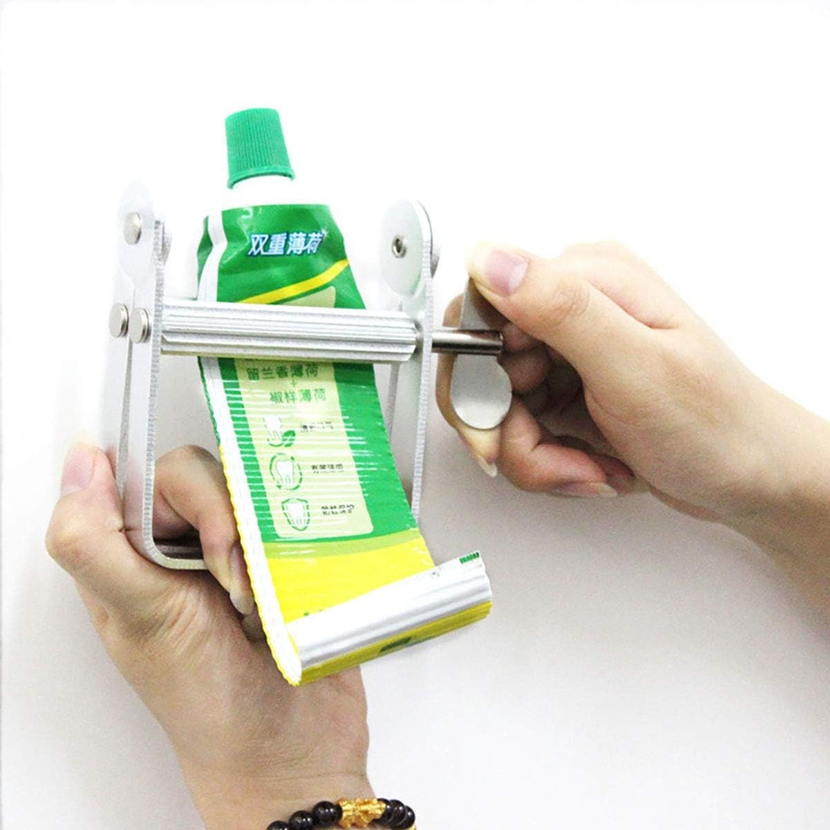 Toothpaste Squeezer, Metal Tube Squeezer Paint Wringer Tube...