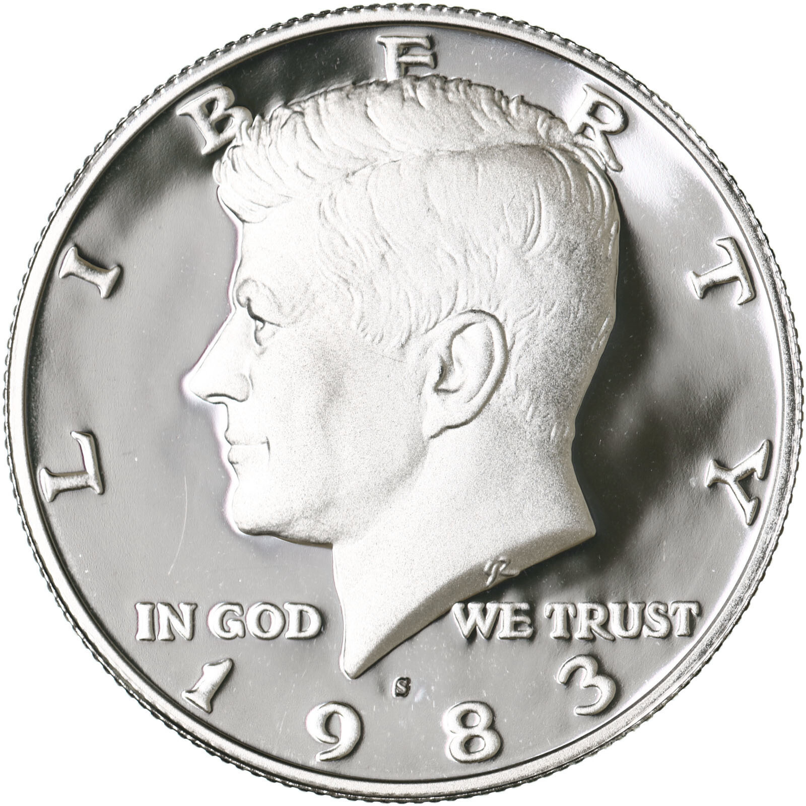 1983 S Kennedy Half Dollar Gem DCam Proof CN-Clad