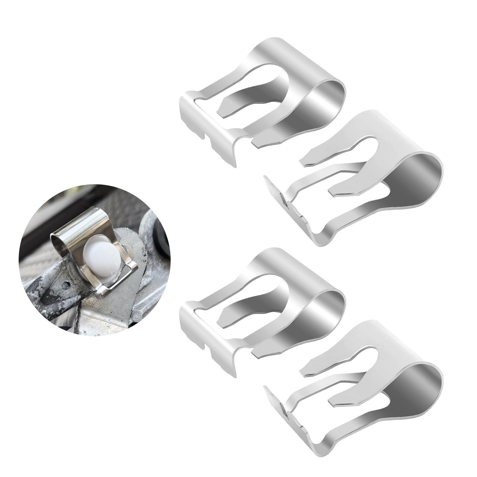 4PCS Windshield Wiper Linkage Clip,Heavy Duty Windshield Wiper Motor Clip for...