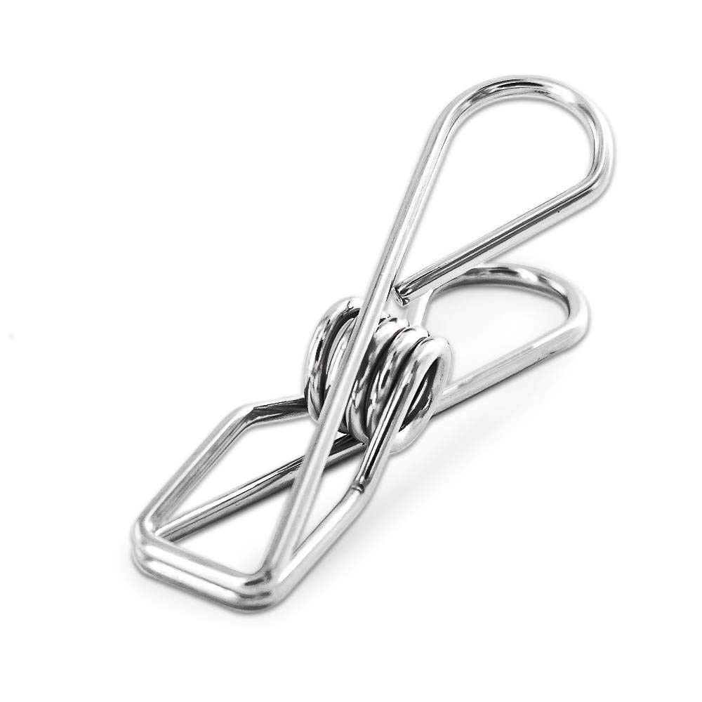 40 Pack Stainless Steel Small Clothes Pins Durable Clothes Pegs MultiPurpose ...