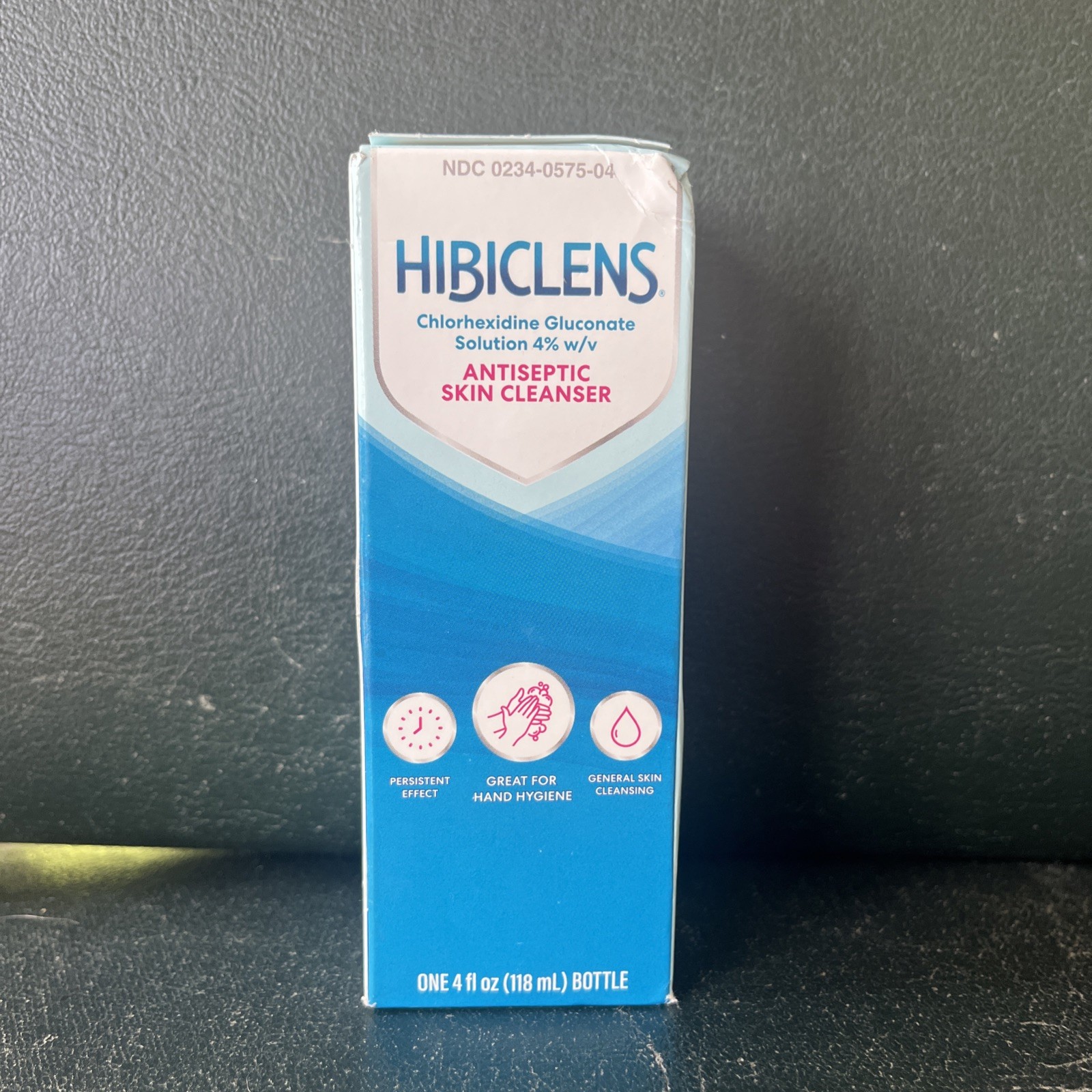 Hibiclens Chlorhexidine Gluconate 4% Antimicrobial Skin Cleanser Solution 4oz