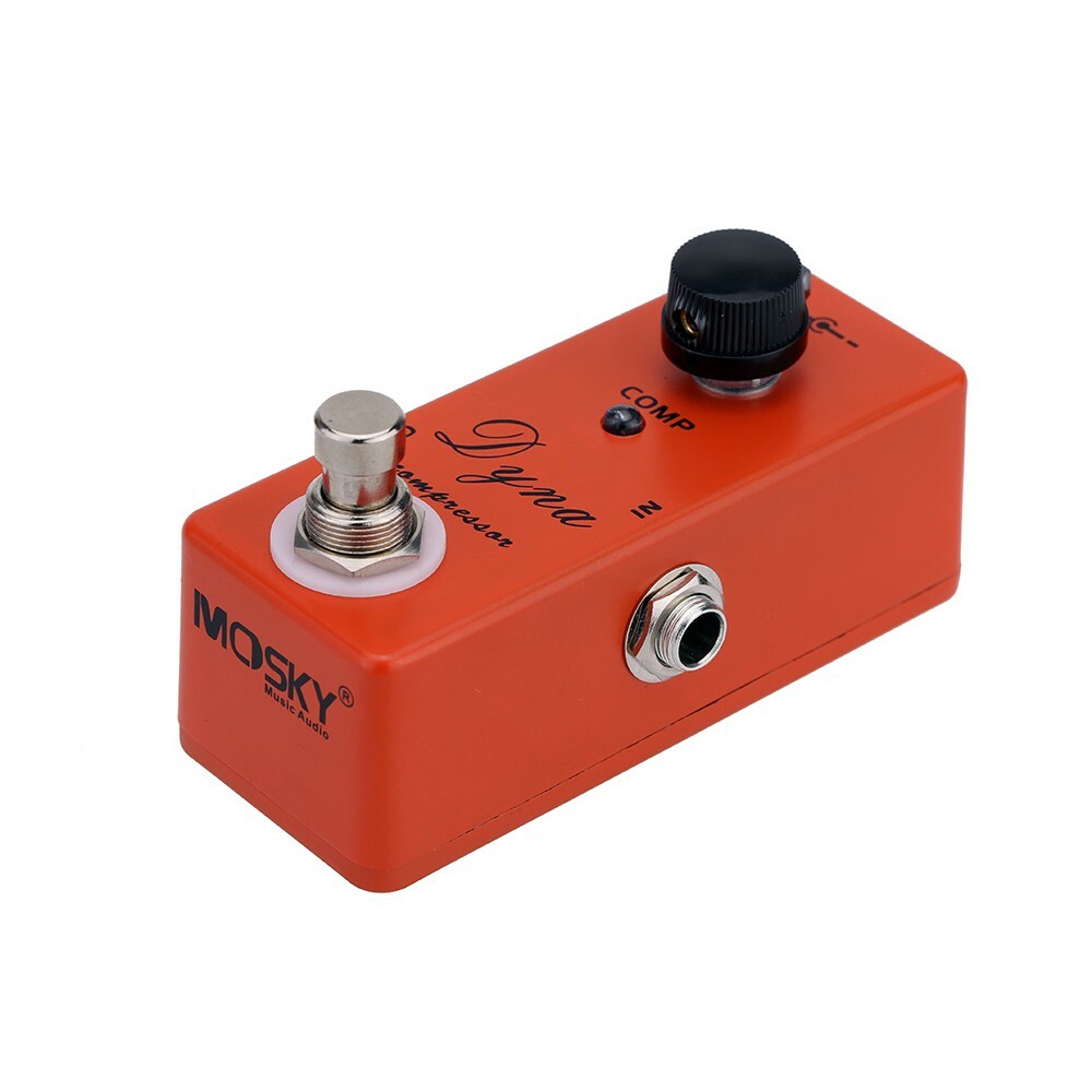 Mosky Dyna Compressor Processsor Electric Guitar Bass Effects Pedals True Bypass
