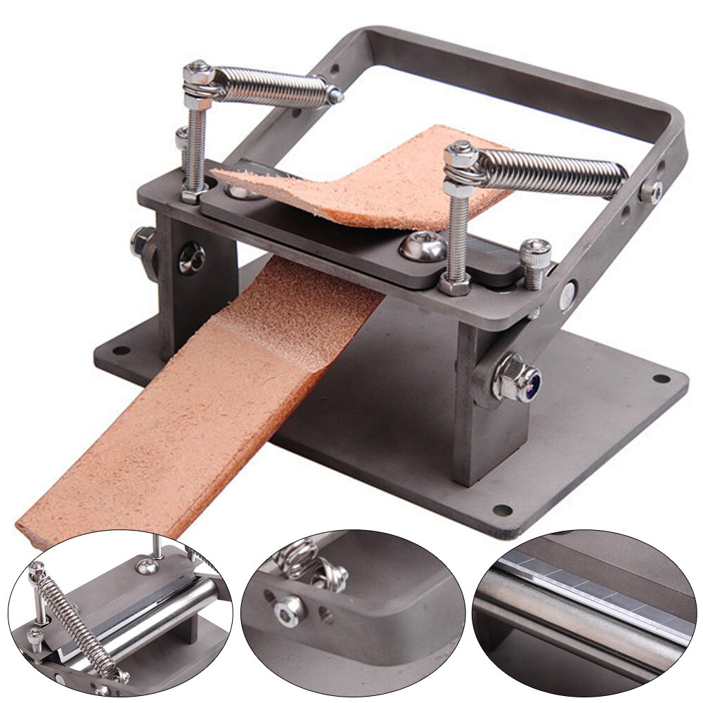 Manual Leather Thinner Skiver Splitter Peeling Machine Leather Skiver Tools