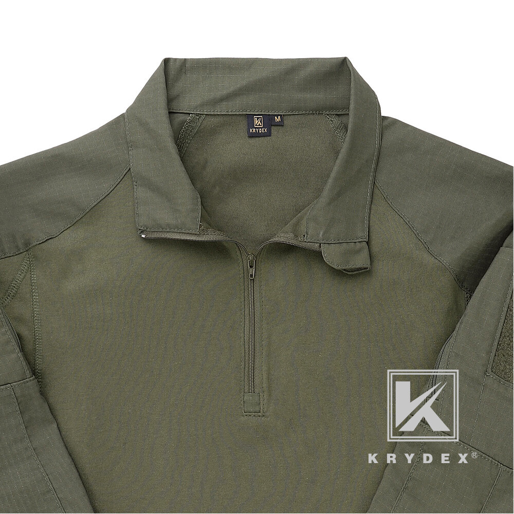 KRYDEX Gen4 Combat Uniform Tactical BDU Shirts & Pants Elbow / Knee Pads Green