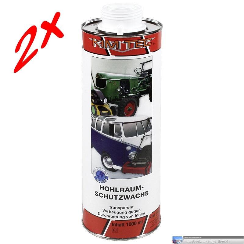 (€13.95/L) 2x 1 liter cavity protection cavity preservation wax