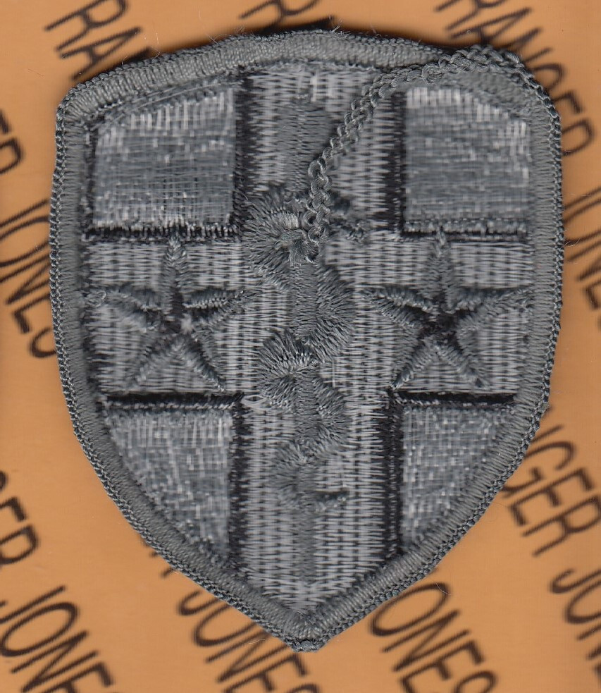 US Army Reserve Medical Command USARMC ~3.25" ACU NO HOOK sew on patch m/e