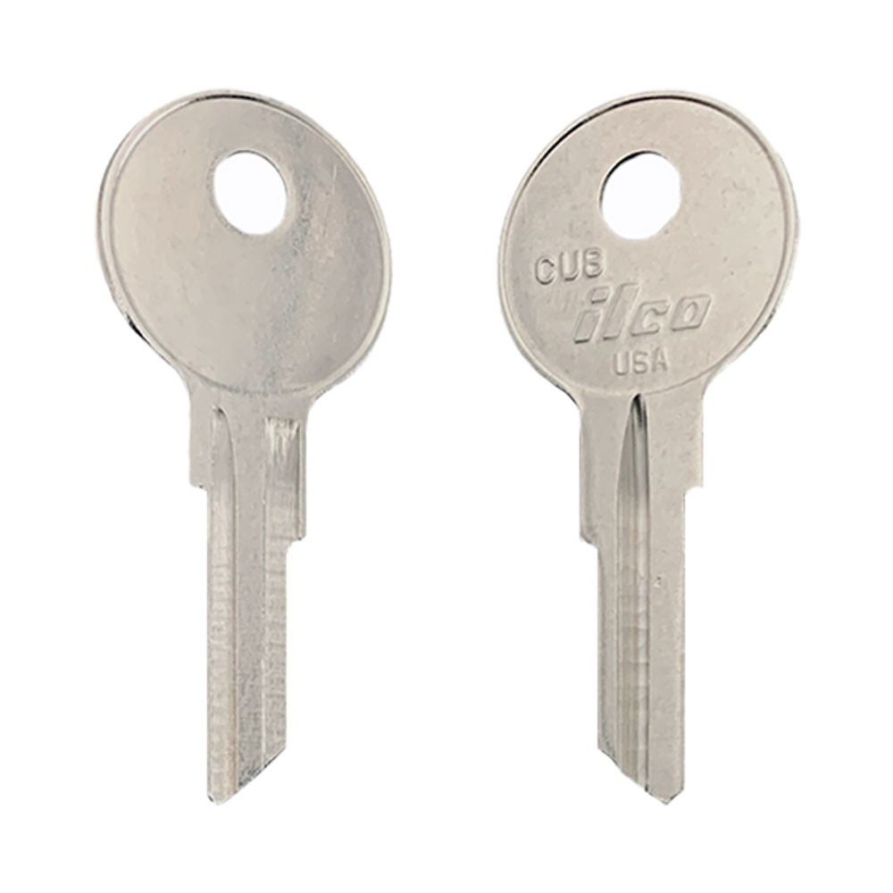 CU8 Key Blank Nickel