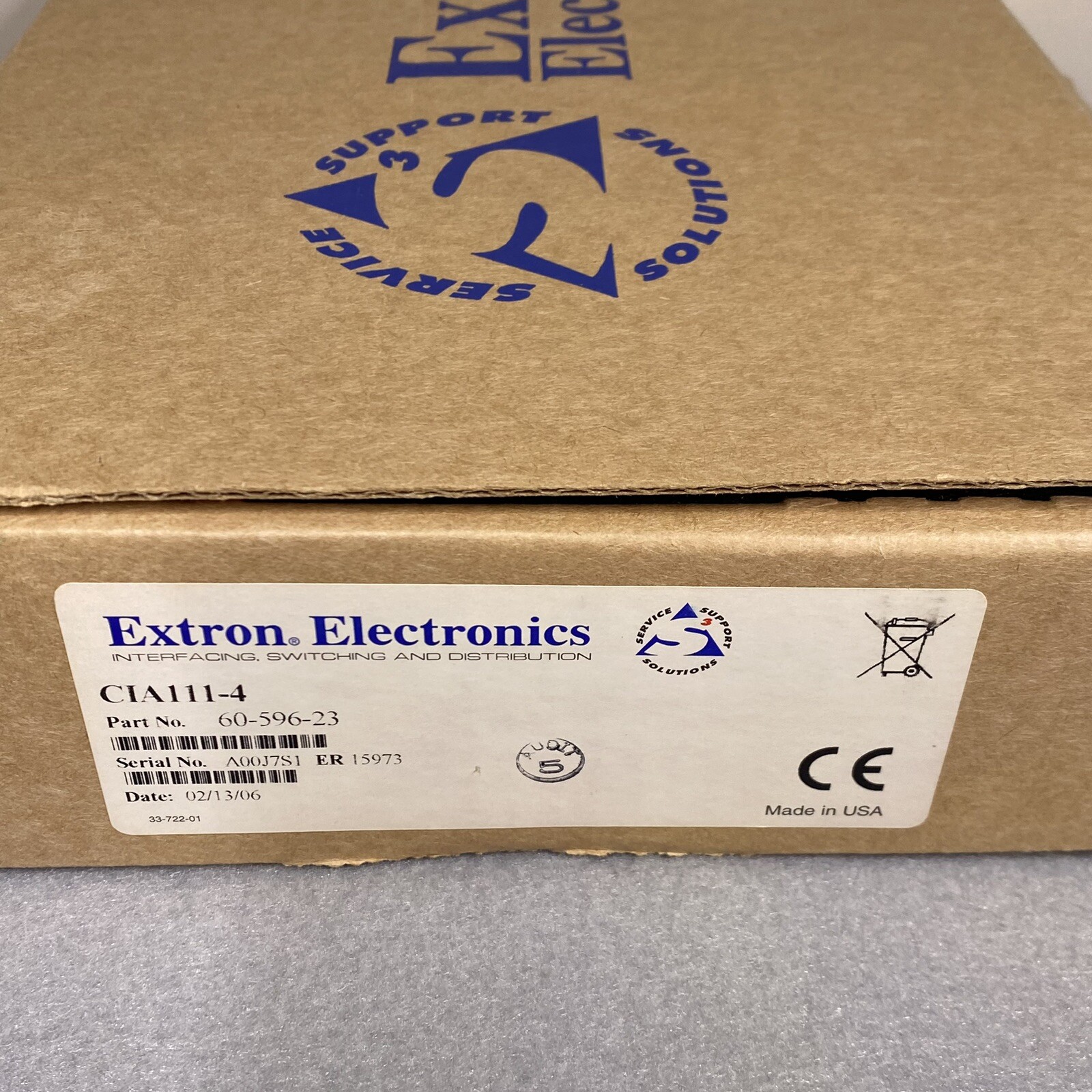 Extron Electronics 60-597-23 CIA111-4 Computer Interface With Audio