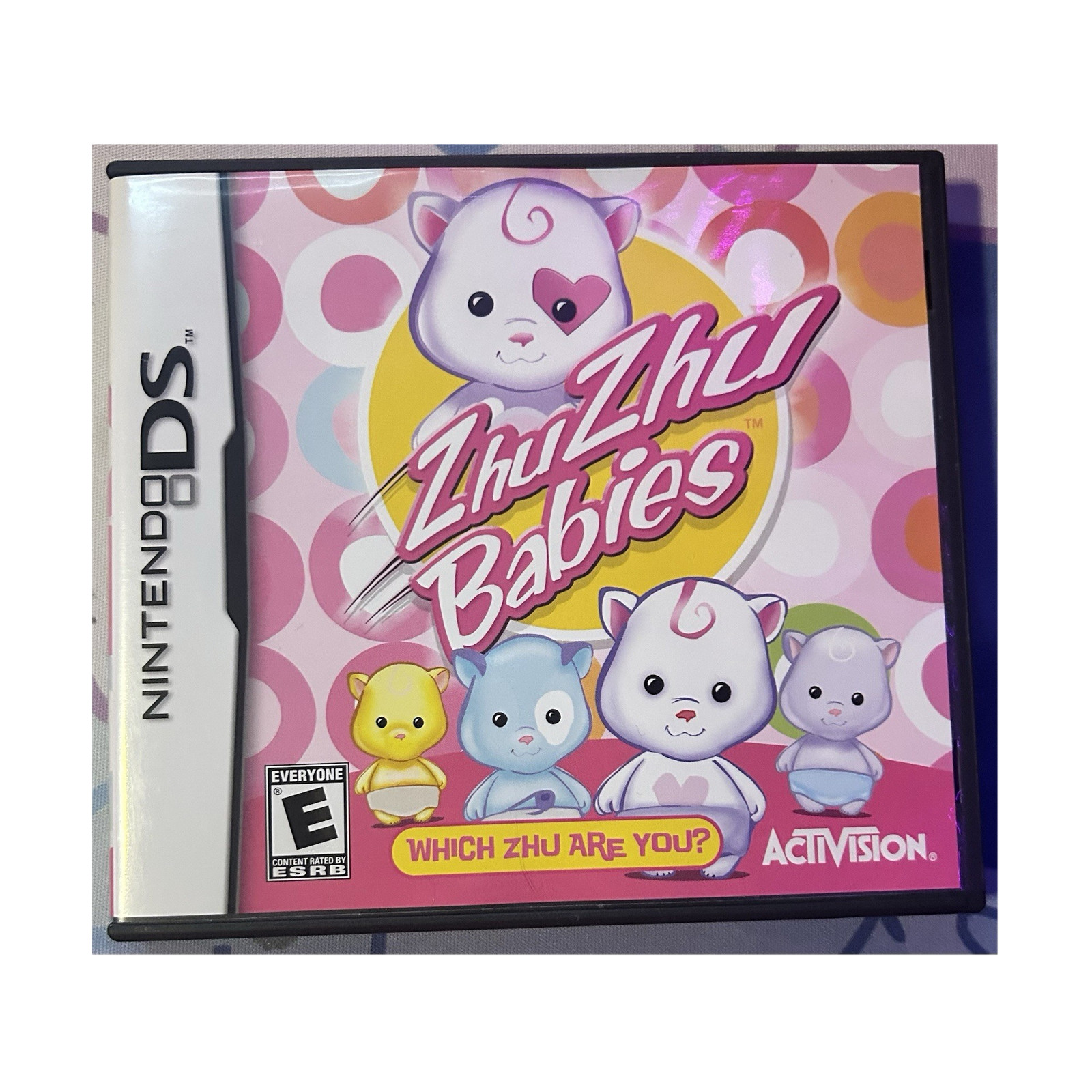 Activision Zhu Zhu Babies Nintendo DS 2011 Manual Included CASE ONLY
