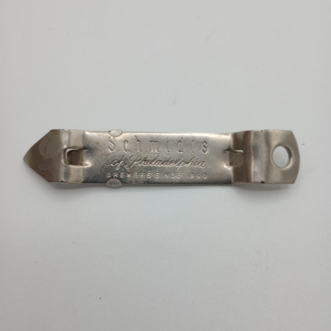 Vintage "Schmidt's Of Philadelphia" Bottle Can Opener Brewers Since 1860