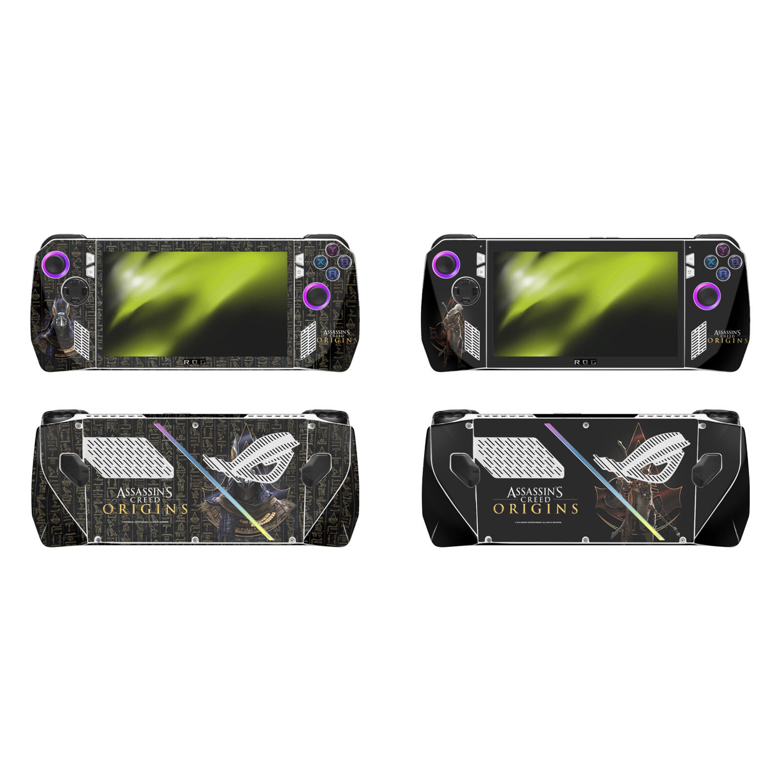 OFFICIAL ASSASSIN'S CREED ORIGINS CHARACTER ART VINYL SKIN FOR ASUS ROG ALLY