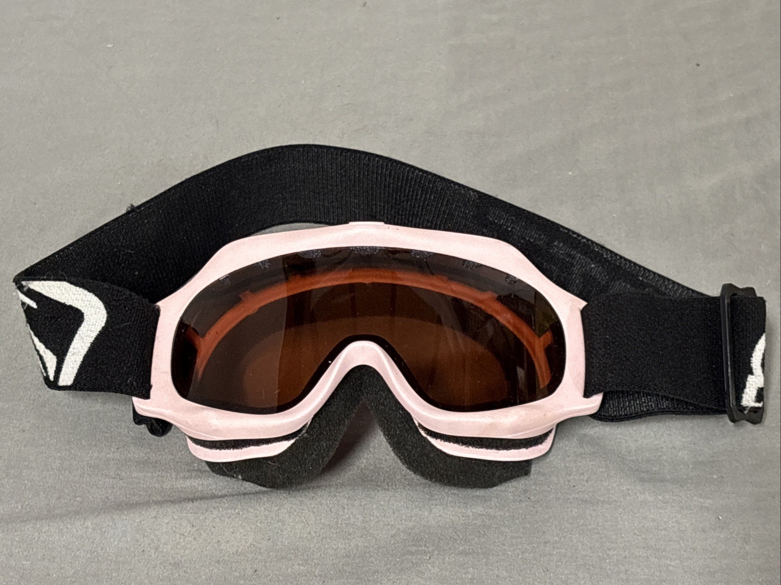 Scott Jr Agent Youth Snow Ski Goggles Pink Frame Amber Lens Anti-Fog Small Fit