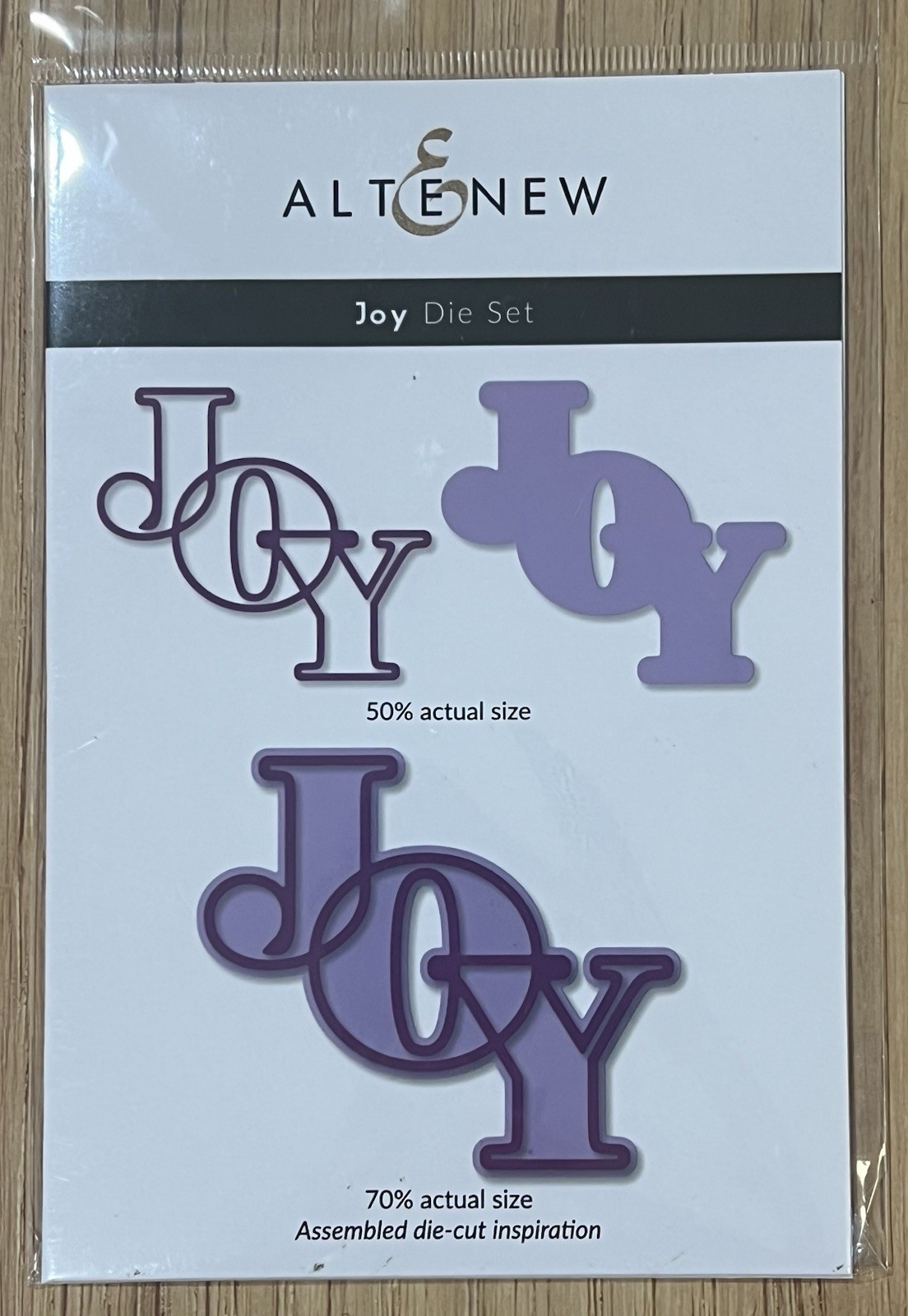 Altenew Joy Die Set #ALT8208 New