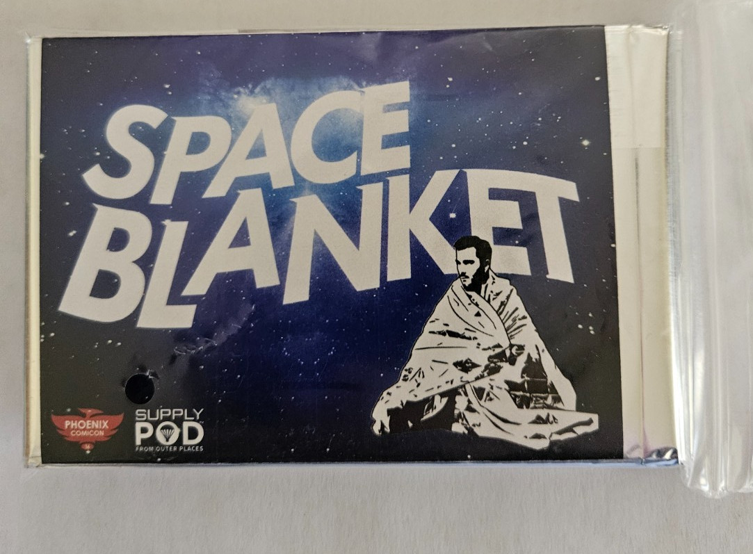 Phoenix Comicon Space Blanket - New in Package