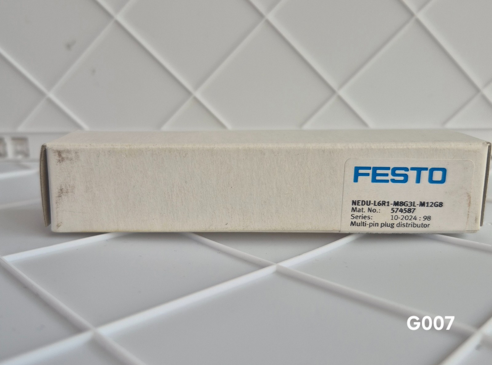 Brand New Festo NEDU-L6R1-M8G3L-M12G8, 1 unit available Free Shipping