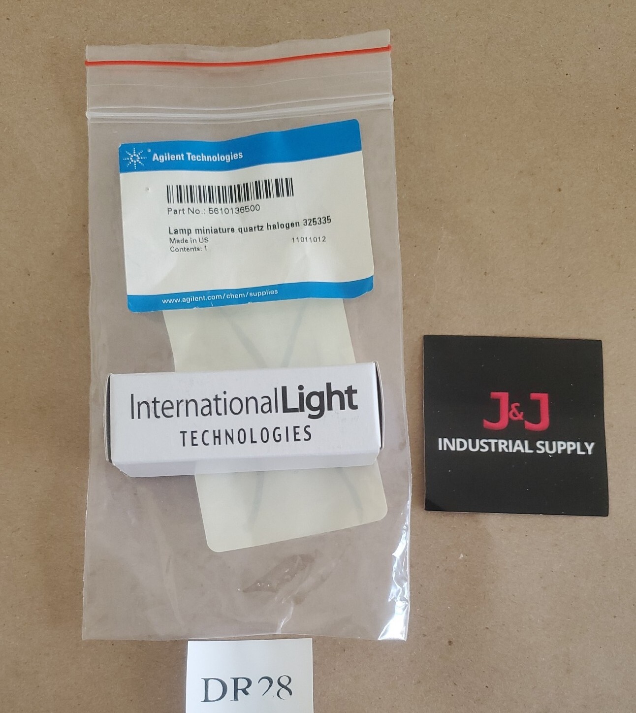 *NEW* Agilent 5610136500 Lamp Miniature Quartz Halogen 325335 10W + Warranty!