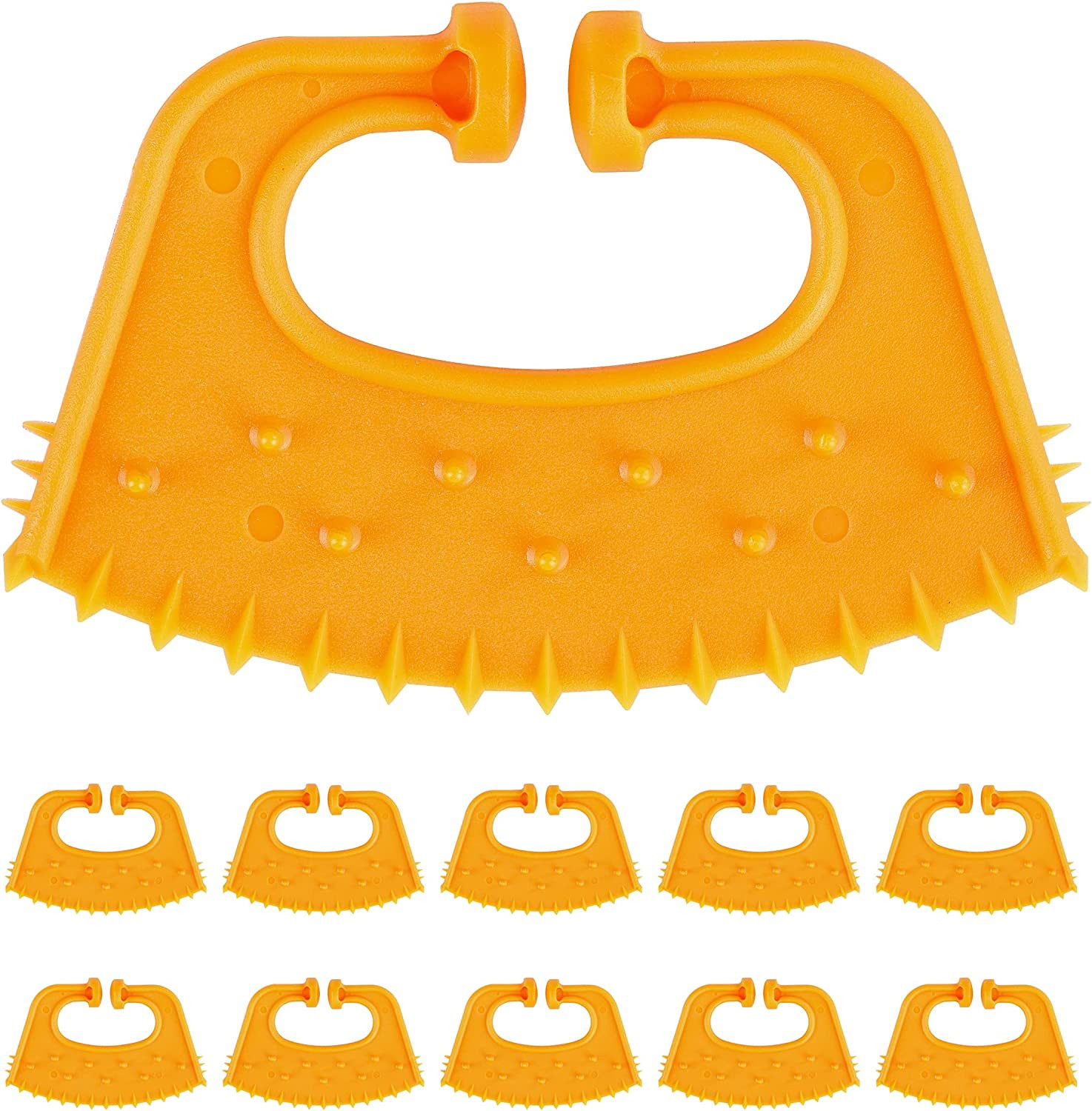 10 Pack Calf Weaner Cattle Cow Weaning Tool Bovine Nose Clip Thorn Milking Stop
