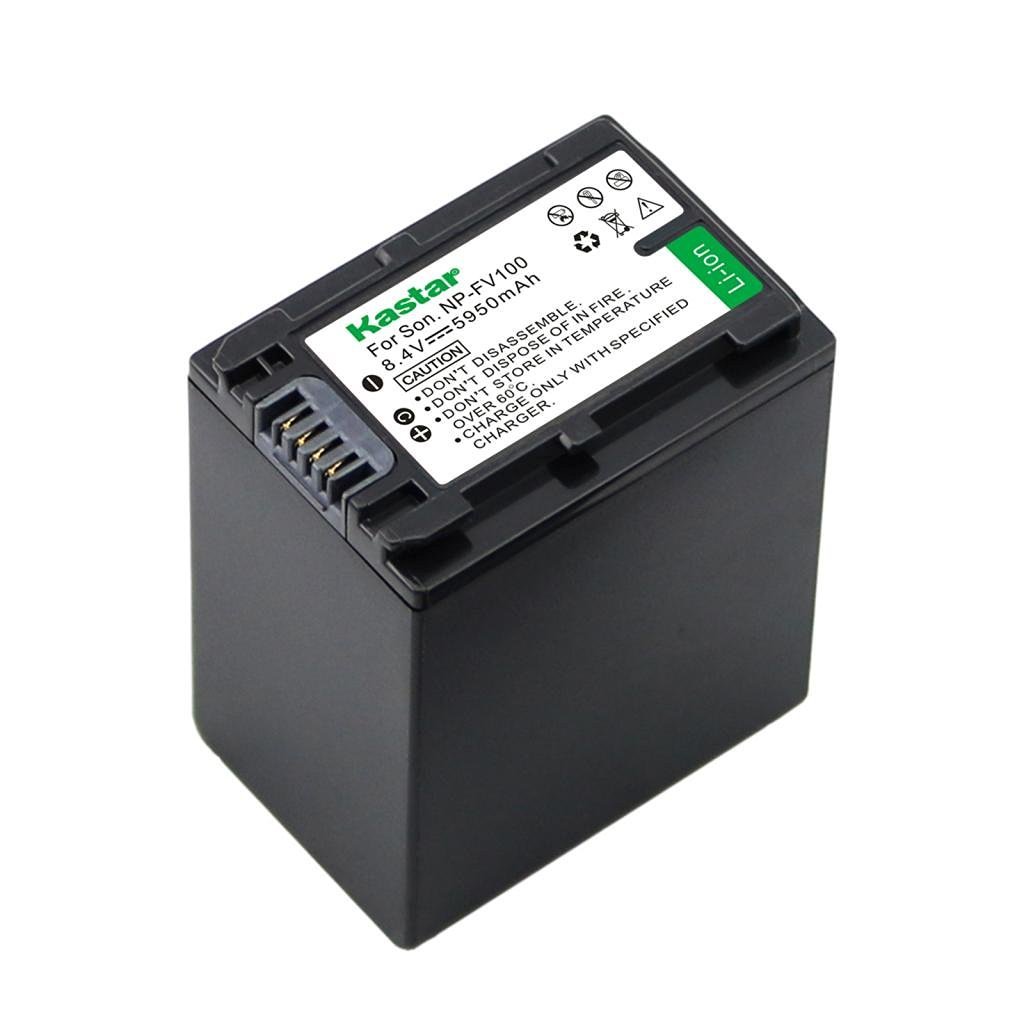 Kastar Battery FH100 for Sony NP-FH100 FV100 NP-FH70 FV70 & Sony BC-TRV, TRV-U