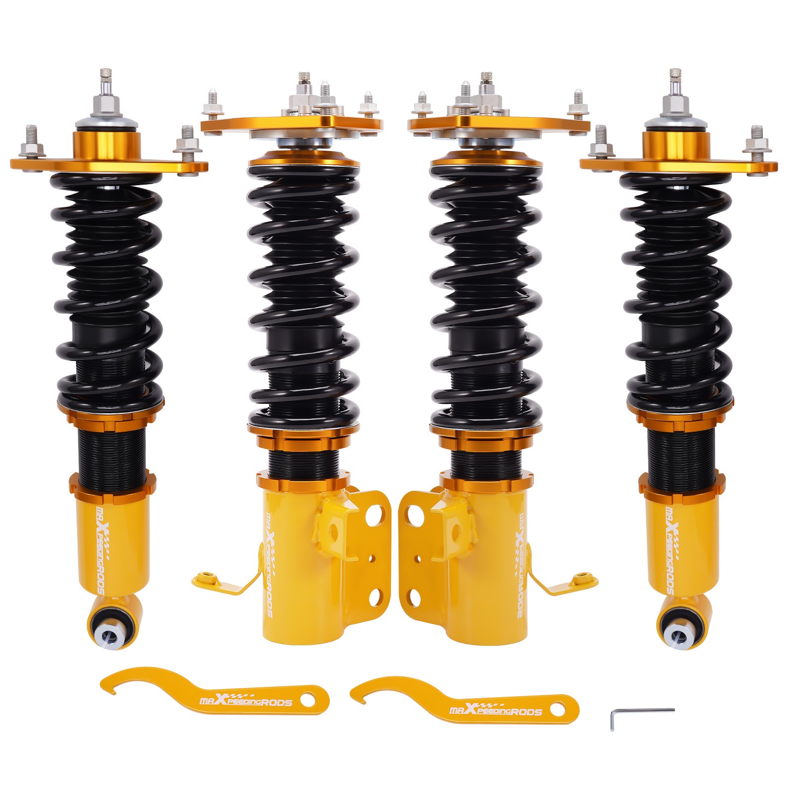 24 Levels Damper Coilover Shocks Kit for Subaru BRZ Scion FRS FR-S GT86 86 13-20