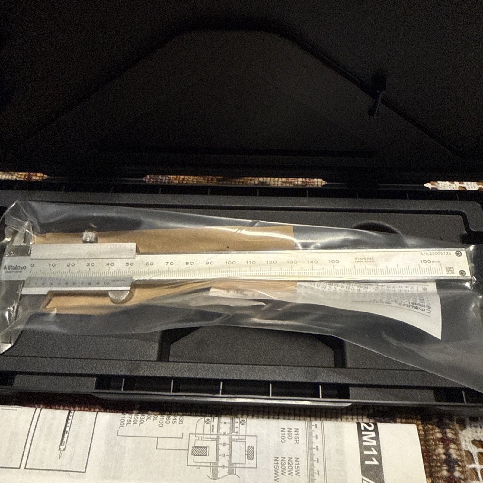 Mitutoyo 536-146 Vernier Caliper