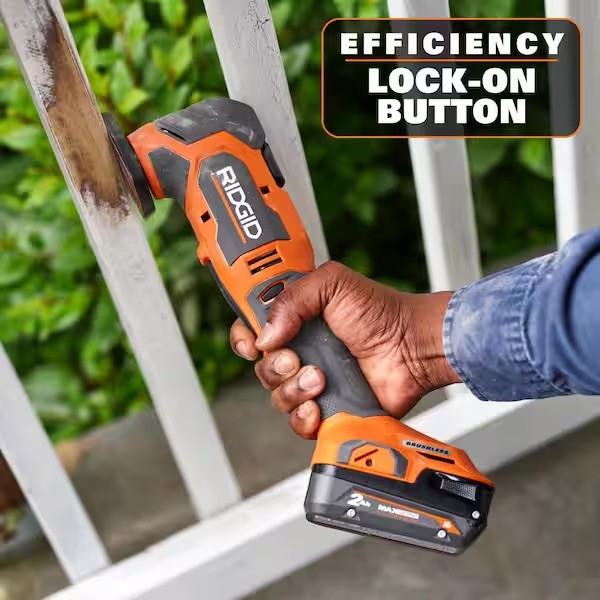 RIDGID 18V NUKE SubCompact Brushless Cordless Multi-Tool (Tool Only) RNKSMT01B