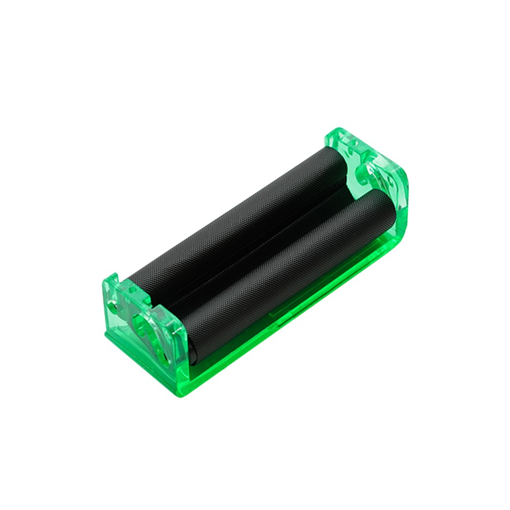 70mm Automatic Cigarette Tobacco Roller Portable Plastic Rolling Machine Green