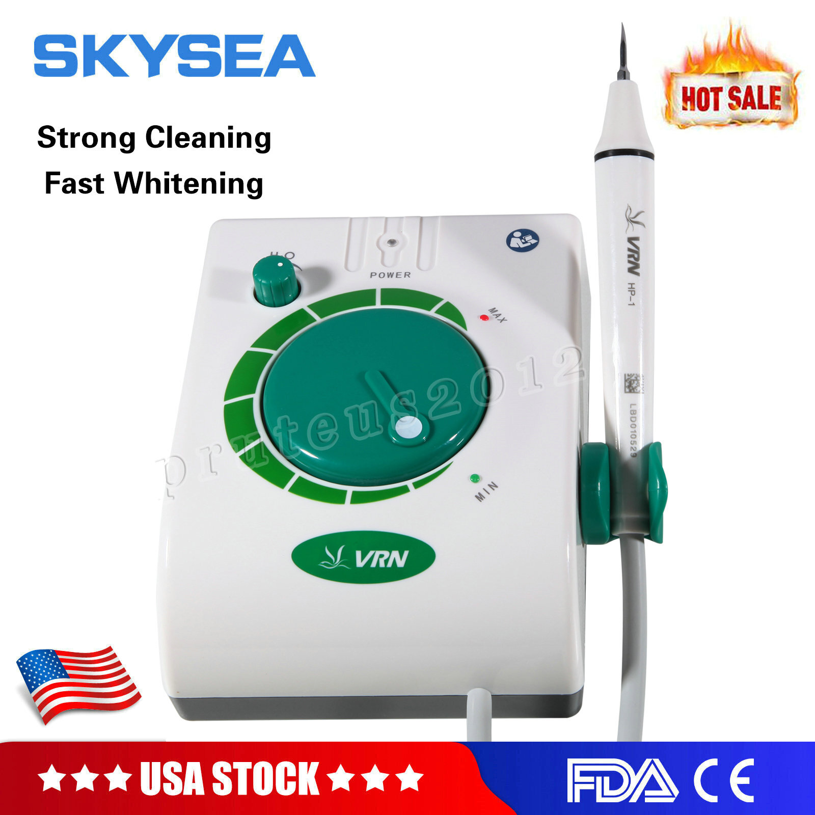 Dental Ultrasonic Piezo Scaler with Handpiece 5*Tips fit EMS